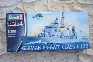 Revell 05143 GERMAN FRIGATE CLASS F122 1:300